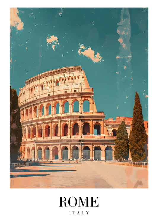 ROME ART POSTER