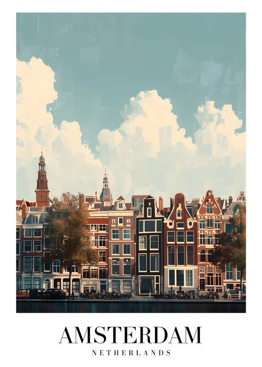 AMSTERDAM ART POSTER