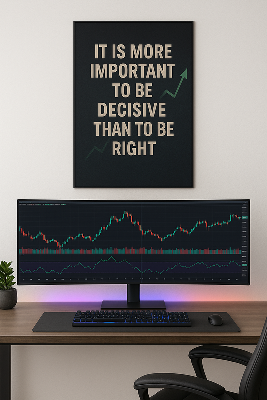 IT MORE IMPORTANT TO BE DECISIVE