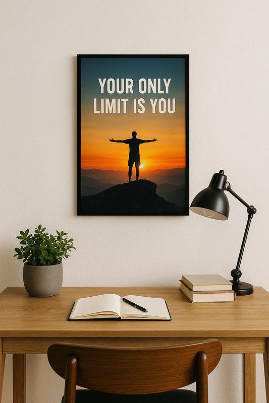YOUR ONLY LIMIT IS YOU