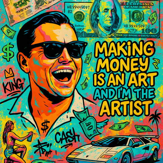 WOLF OF WALL STREET POSTER