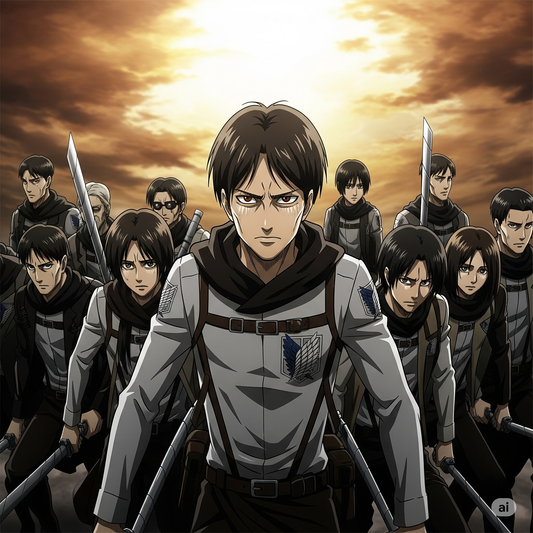 AATACK ON TITAN ANIME POSTER